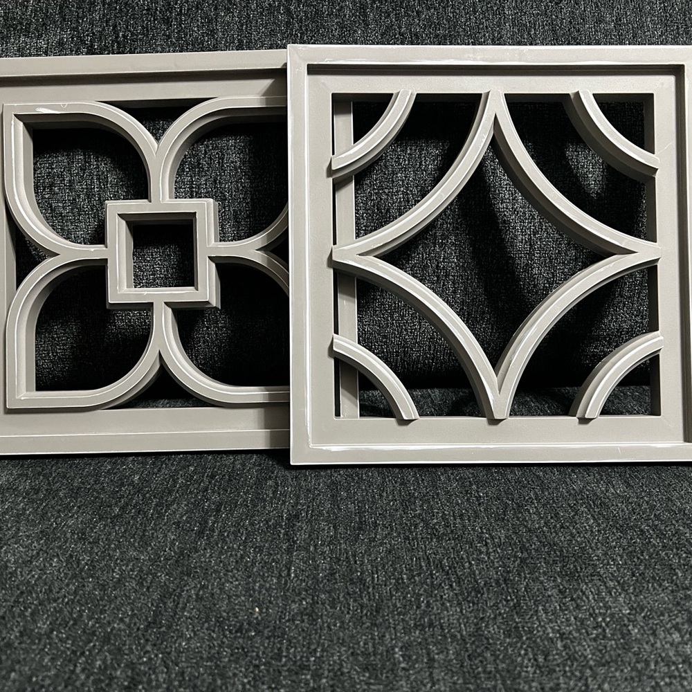 Decorative Wall Panels in Gray